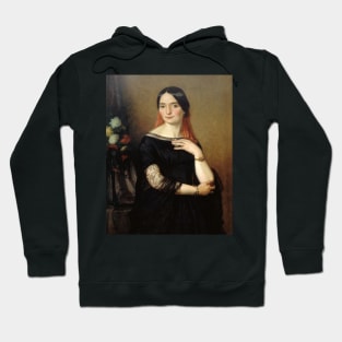 Portrait Presume de Melle Mars by Ary Scheffer Hoodie